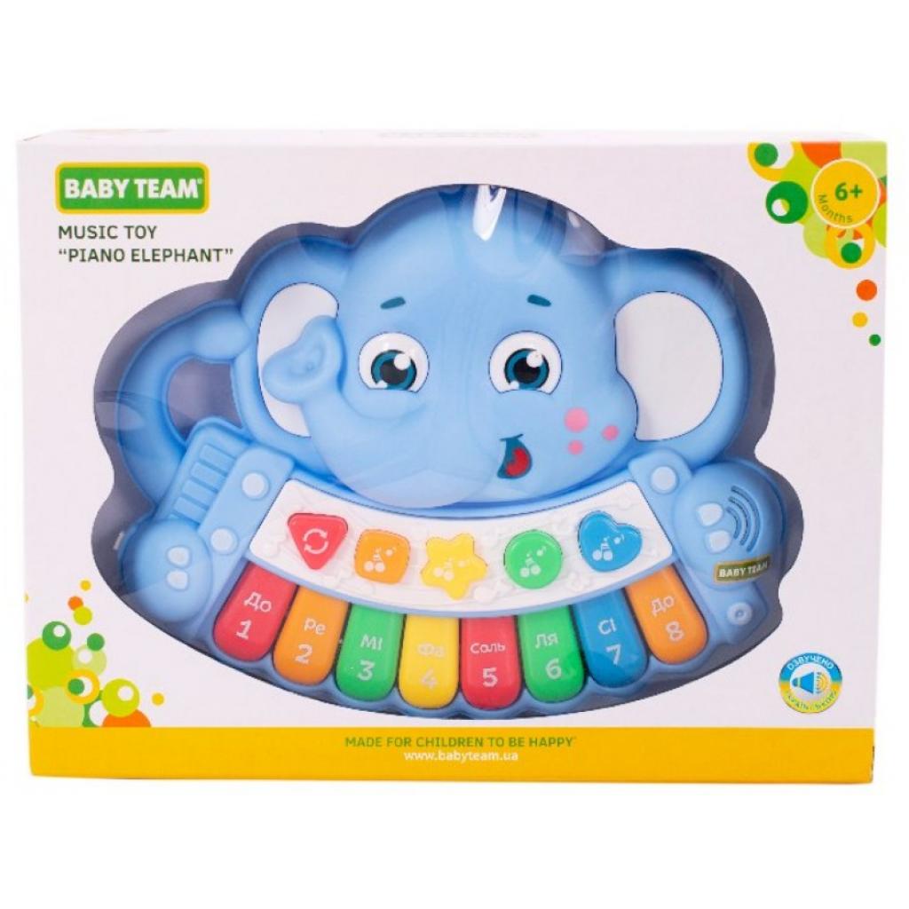Развивающая игрушка Baby Team Пианино музыкальное Слоник (8630) изображение 3