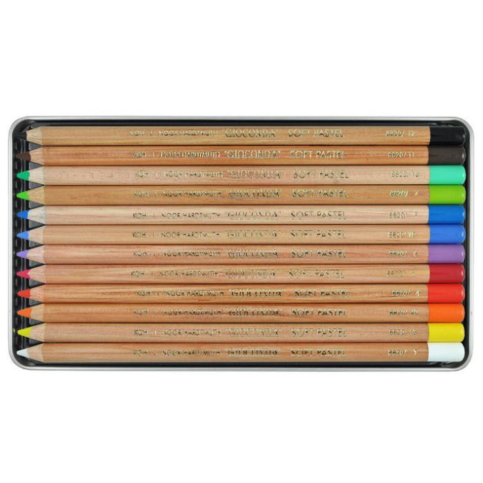 Олівці кольорові Koh-i-Noor Gioconda 8872 пастельні 12 кольорів (8827012005PL) зображення 2