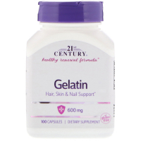 Фото - Вітаміни й мінерали 21st Century Вітамінно-мінеральний комплекс  Желатин, Gelatin, 600 мг, 100 