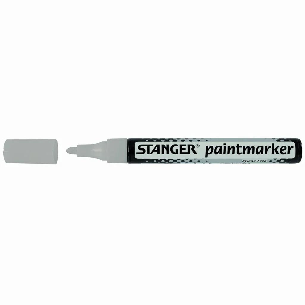 Маркер Stanger Permanent серебряный Paint 2-4 мм (219018)