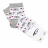Шкарпетки дитячі UCS Socks зі слониками (M0C0101-2116-1B-white)