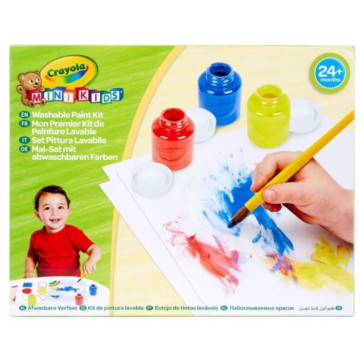 Набор для творчества Crayola Washable Mini Kids Набор для рисования красками (256698.006)