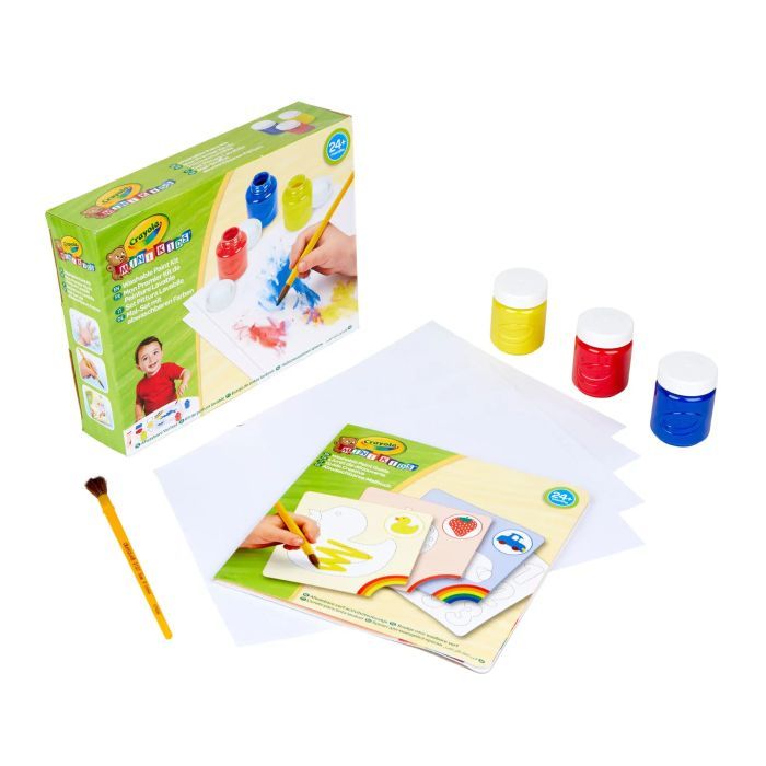 Набор для творчества Crayola Washable Mini Kids Набор для рисования красками (256698.006) изображение 2
