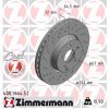Тормозной диск ZIMMERMANN 400.3664.52