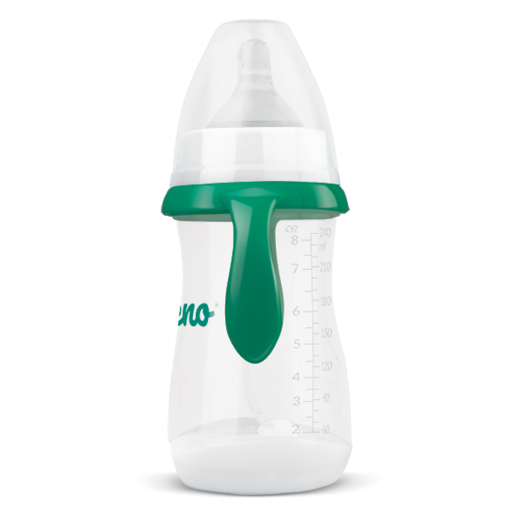 Пляшечка для годування Neno 240 мл з системою гравітації - новий Q1 (5902479672403) зображення 2