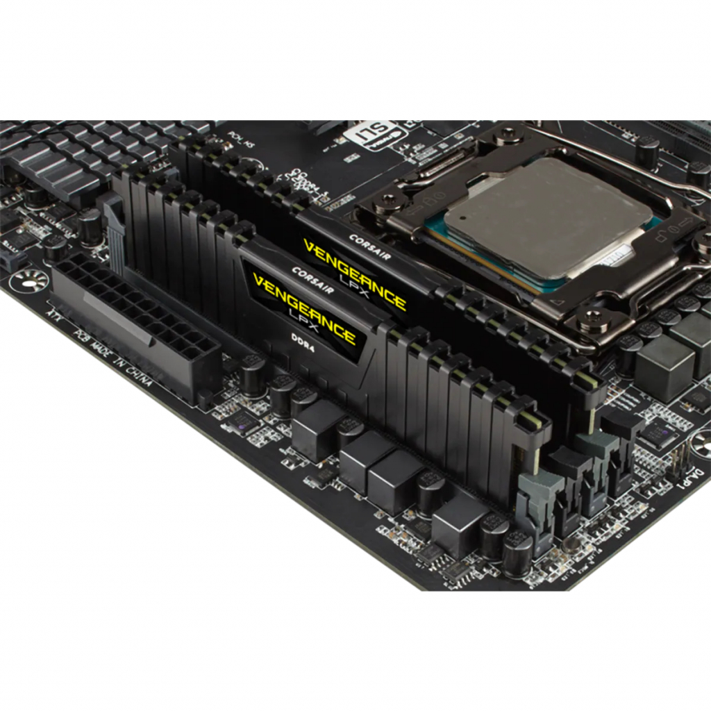 Модуль памяти для компьютера DDR4 16GB (2x8GB) 3600 MHz Vengeance LPX Black Corsair (CMK16GX4M2Z3600C18) изображение 5