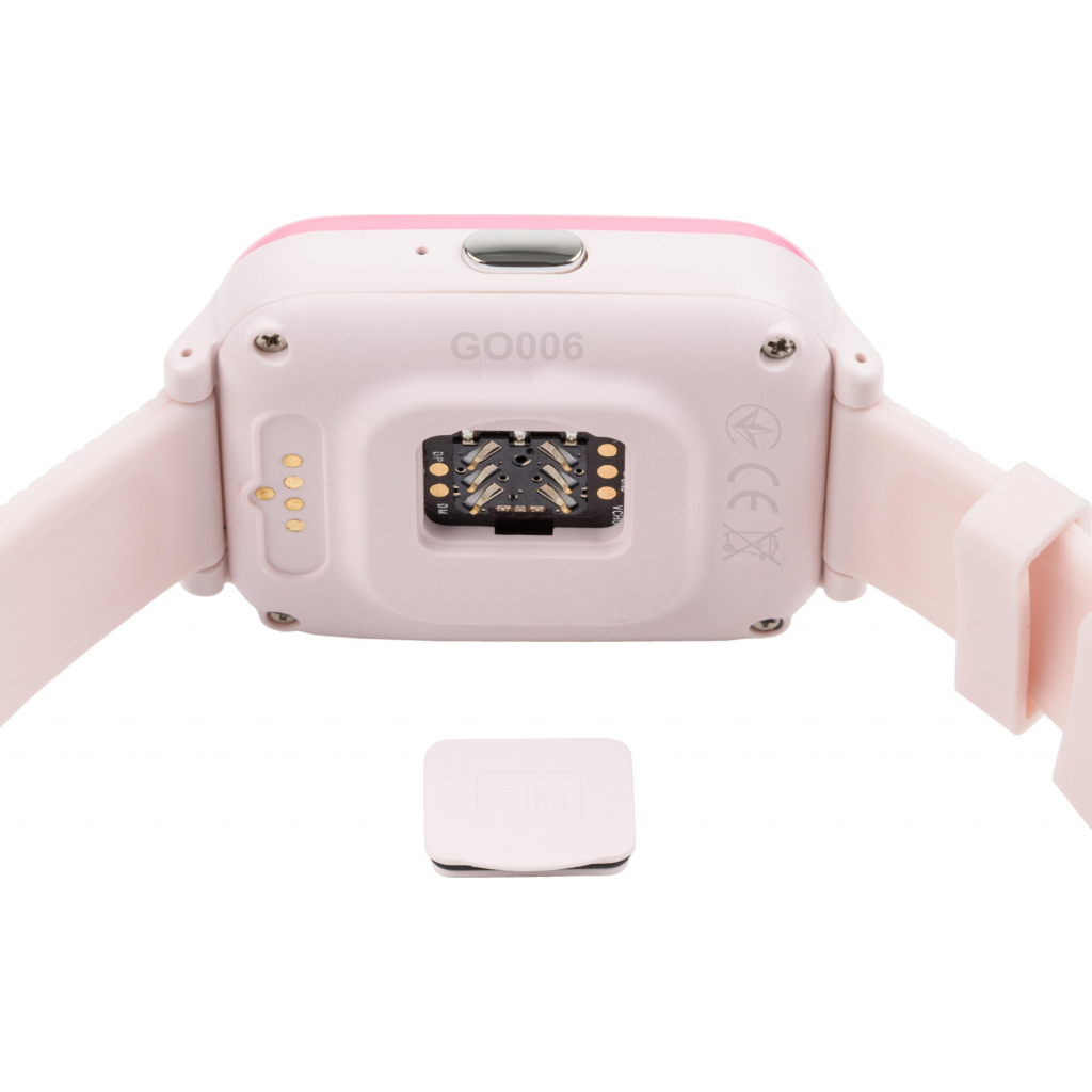 Смарт-годинник Amigo GO006 GPS 4G WIFI Pink (849558) зображення 4