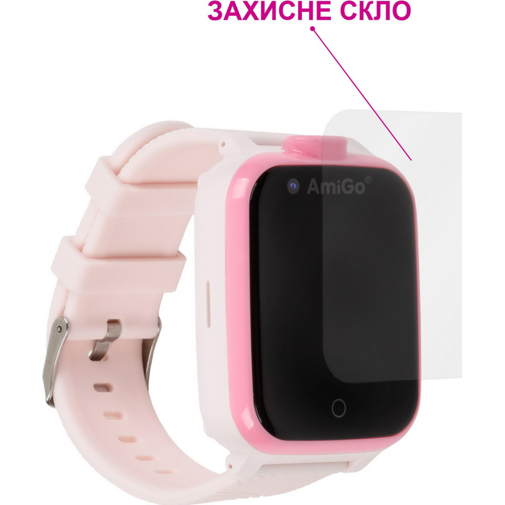 Смарт-часы Amigo GO006 GPS 4G WIFI Pink (849558) изображение 6