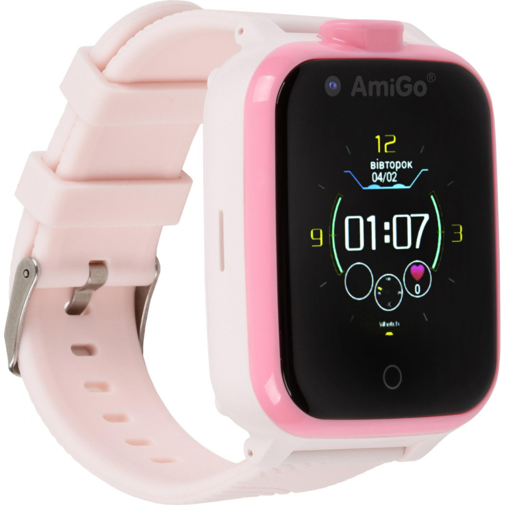 Смарт-часы Amigo GO006 GPS 4G WIFI Black (849557)