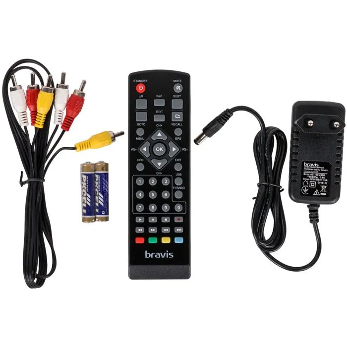 ТВ тюнер Bravis T21658 (DVB-T, DVB-T2) (T21658) изображение 8