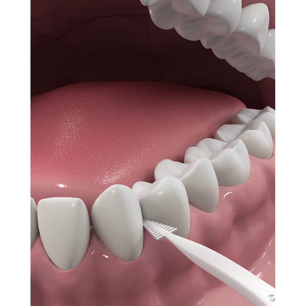 Флос-зубочистки DenTek Комплексне очищення Задні зуби 125 шт. (047701002292) зображення 6