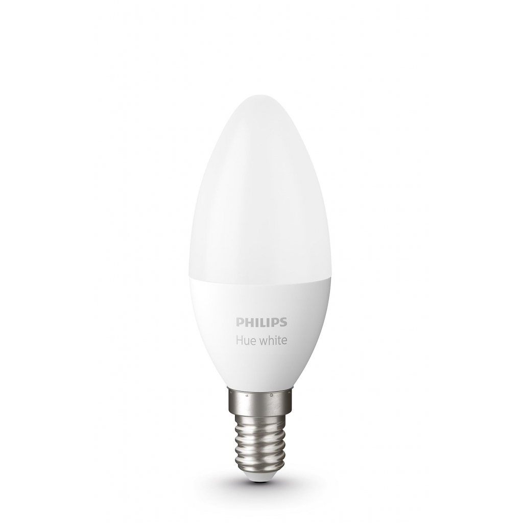 Умная лампочка Philips Hue E14, White, BT, DIM (929002039903) изображение 2