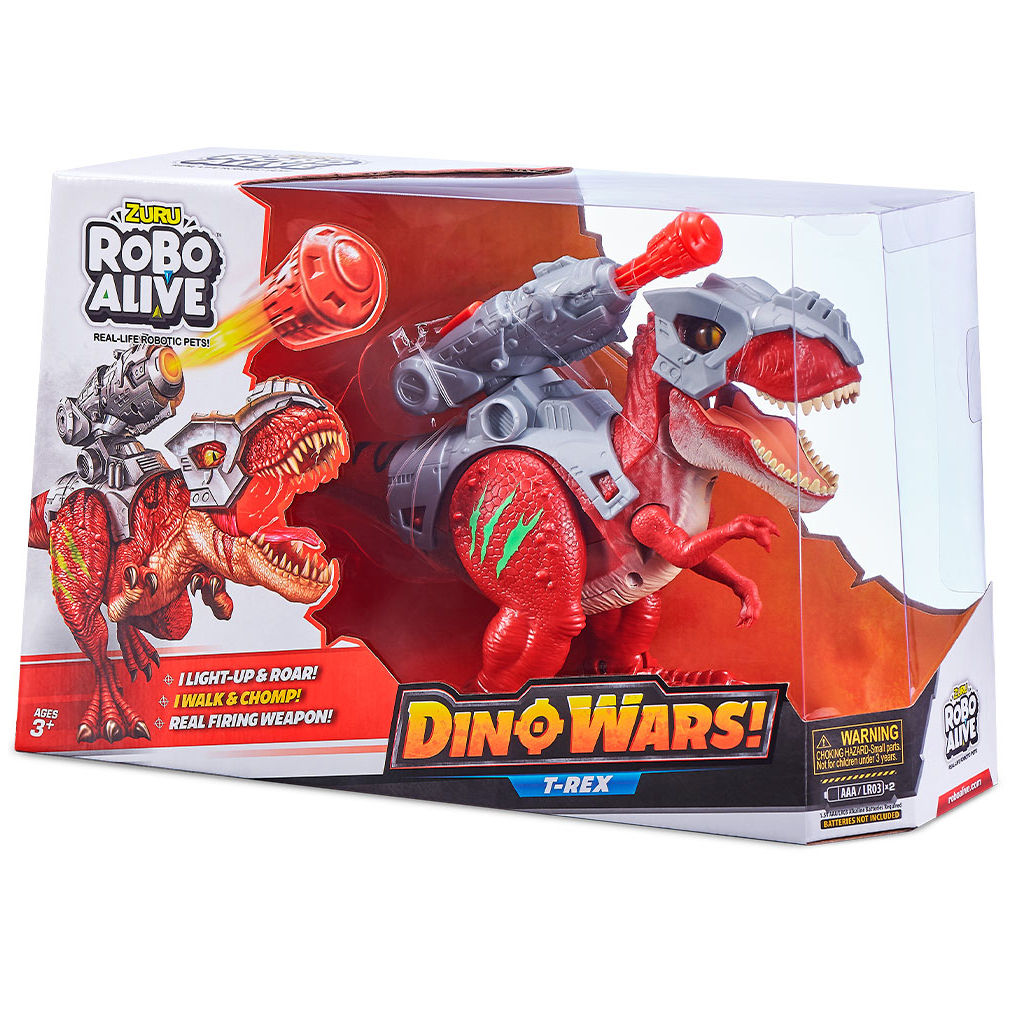 Интерактивная игрушка Pets & Robo Alive Боевой Тиранозавр (7132) изображение 5