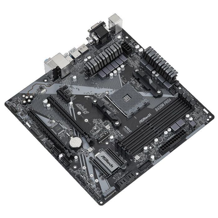 Материнська плата ASRock B450M PRO4 R2.0 зображення 3