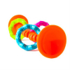 Погремушка Fat Brain Toys прорезыватель на присосках pipSquigz Loops оранжевый (F165ML) изображение 2