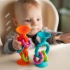 Брязкальце Fat Brain Toys прорізувач на присосках pipSquigz Loops помаранчевий (F165ML) зображення 4