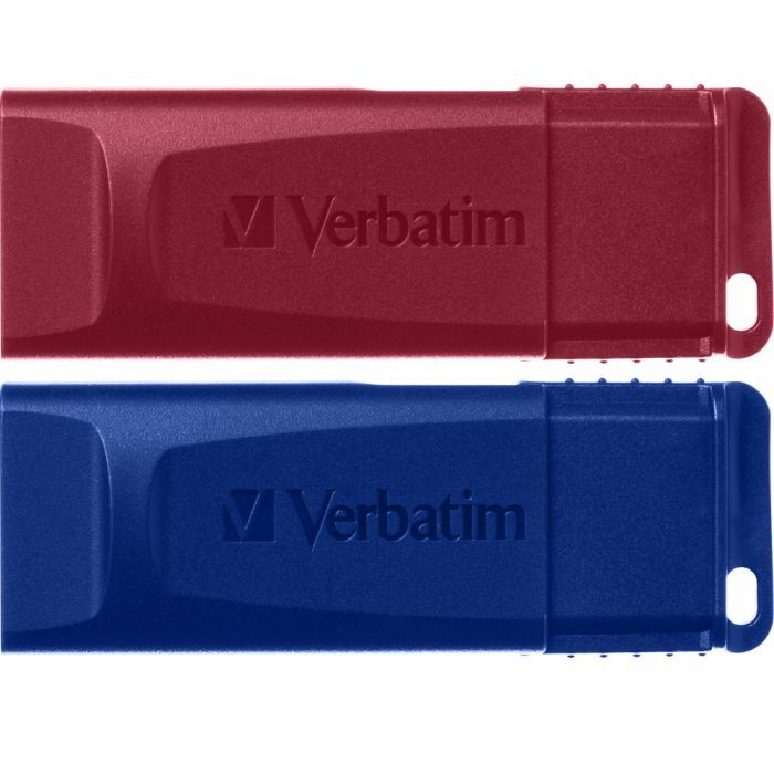 USB флеш накопитель Verbatim 3x16GB Slider Red/Blue/Green USB 2.0 (49326)