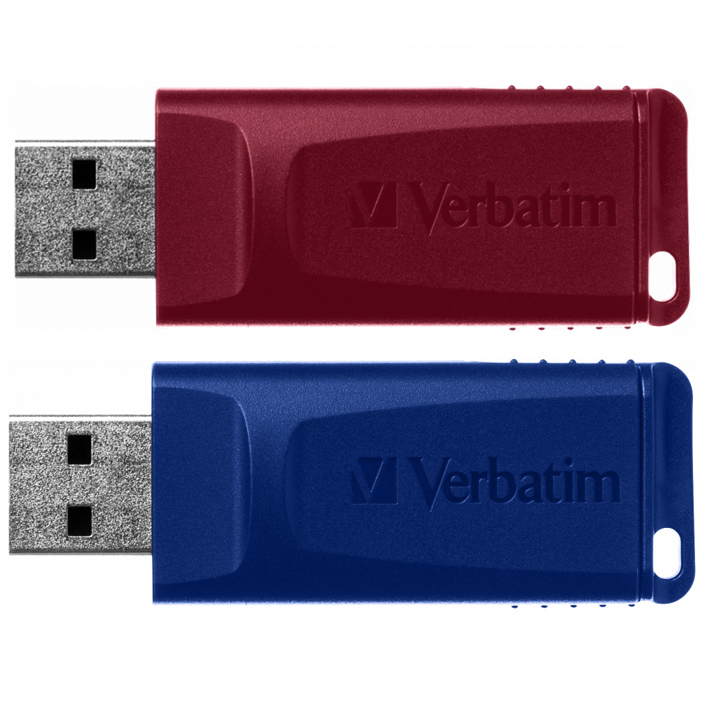 USB флеш накопитель Verbatim 3x16GB Slider Red/Blue/Green USB 2.0 (49326) изображение 3