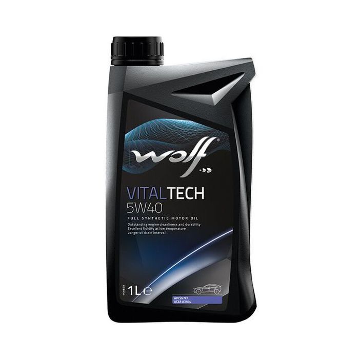Моторное масло Wolf Vitaltech 5W-40 1л (8311093)