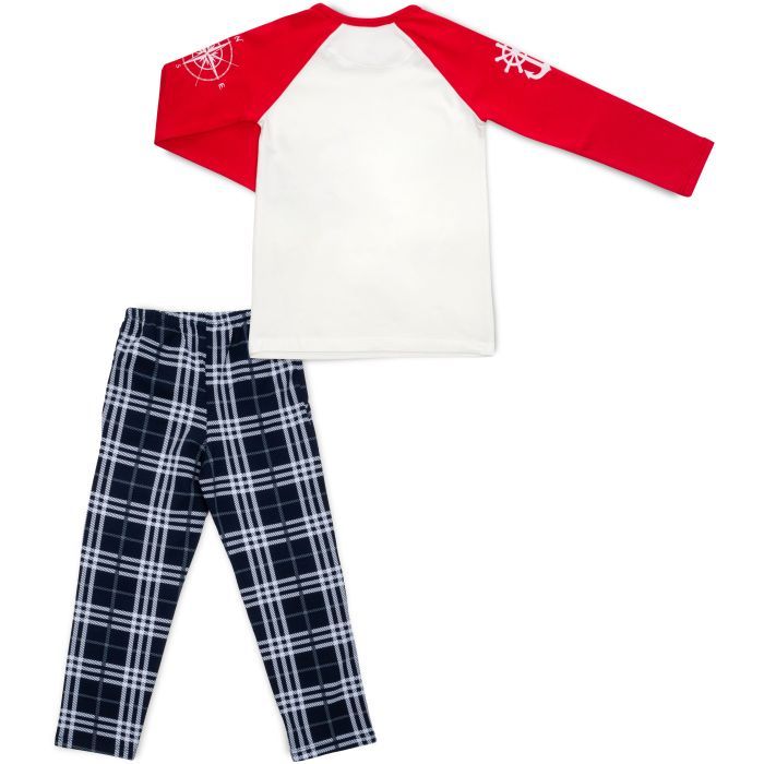 Піжама дитяча BiyoKids з довгим рукавом (5529-110B-blue) зображення 4