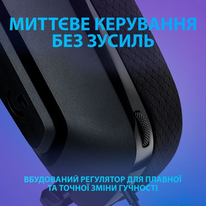 Наушники Logitech G335 Wired Gaming White (981-001018) изображение 4