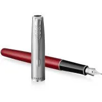 Ручка перьевая Parker SONNET 17 Essentials Metal Red Lacquer CT  FP F (83 611) изображение 3