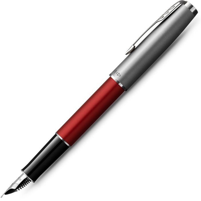 Ручка перьевая Parker SONNET 17 Essentials Metal Red Lacquer CT  FP F (83 611) изображение 4