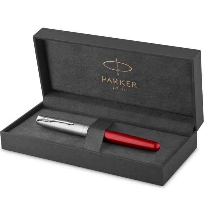 Ручка перьевая Parker SONNET 17 Essentials Metal Red Lacquer CT  FP F (83 611) изображение 5