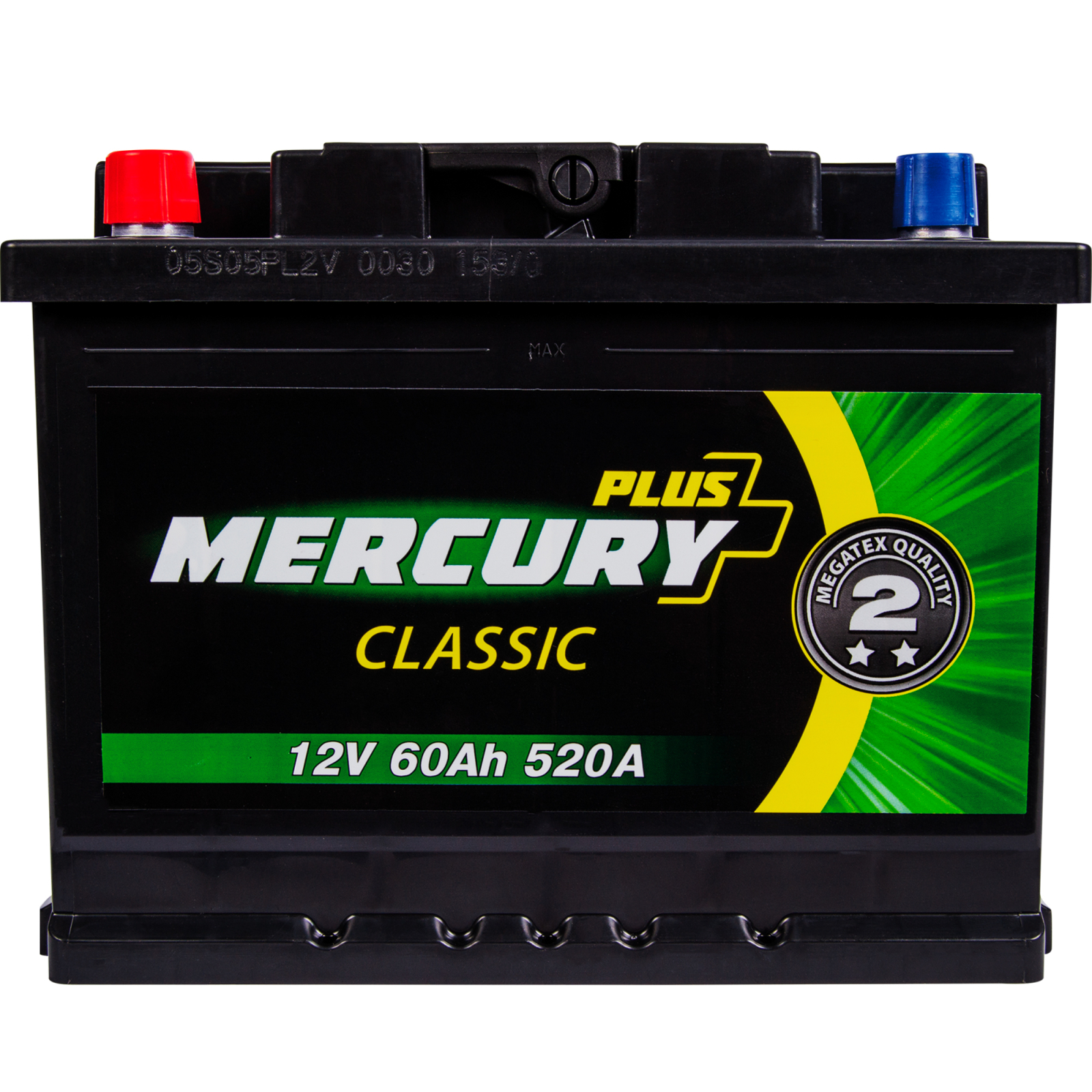 Аккумулятор автомобильный MERCURY battery CLASSIC Plus 60Ah (P47278) изображение 4