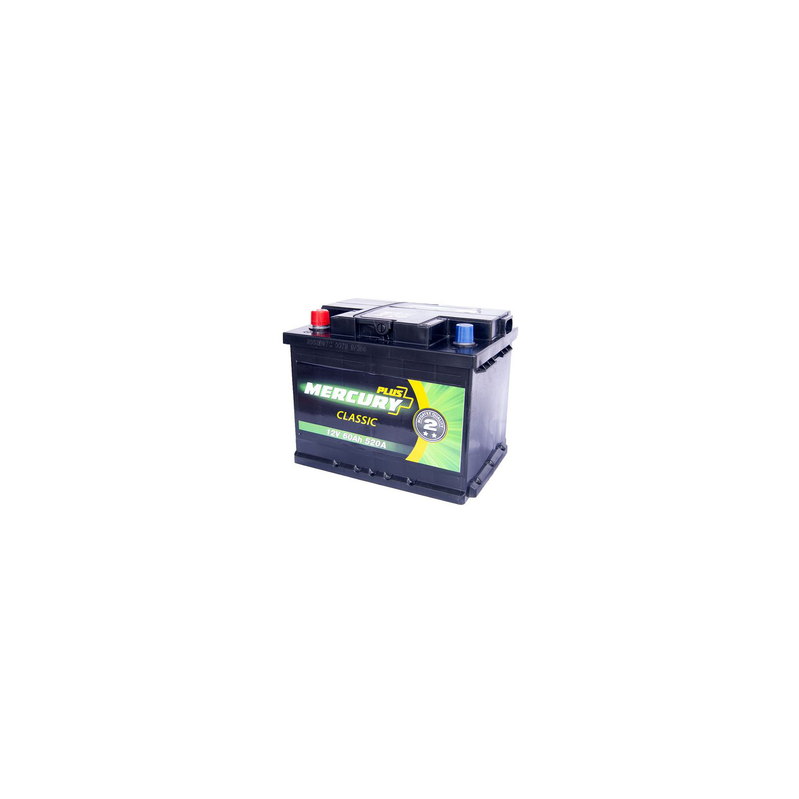 Аккумулятор автомобильный MERCURY battery CLASSIC Plus 60Ah (P47278) изображение 6