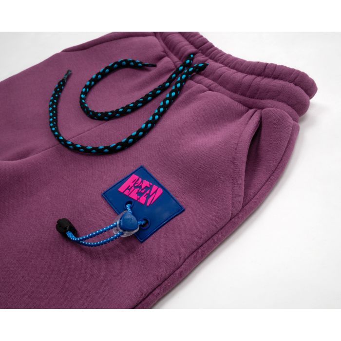 Штаны детские Cloise спортивные на флисе (CL0154012-152G-purple) изображение 3
