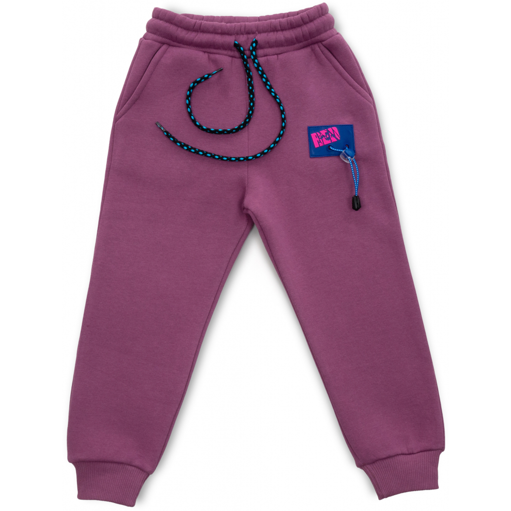 Штани дитячі Cloise спортивні на флісі (CL0154012-152G-purple)