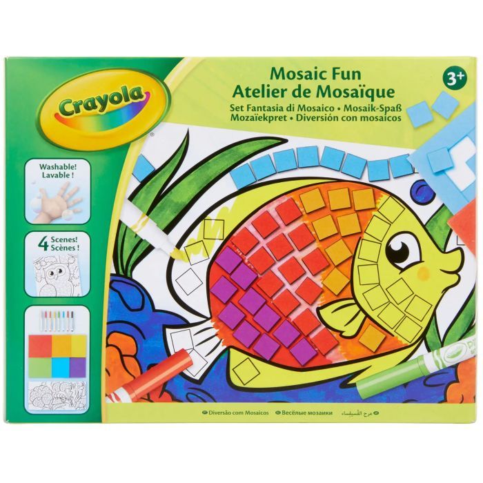 Набор для творчества Crayola Веселая мозаика (256274.006)