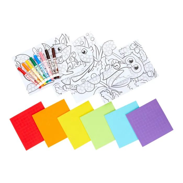 Набор для творчества Crayola Веселая мозаика (256274.006) изображение 2