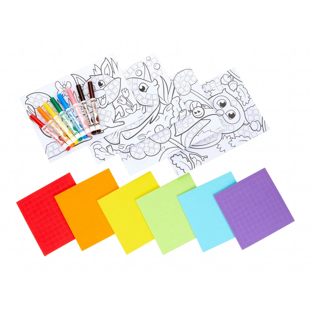 Набір для творчості Crayola Весела мозаїка (256274.006) зображення 2