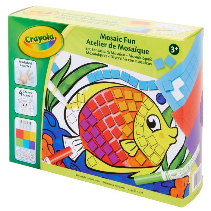 Набор для творчества Crayola Веселая мозаика (256274.006) изображение 5