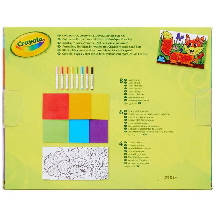 Набор для творчества Crayola Веселая мозаика (256274.006) изображение 6