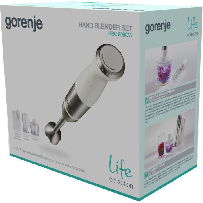 Блендер Gorenje HBC806QW изображение 3