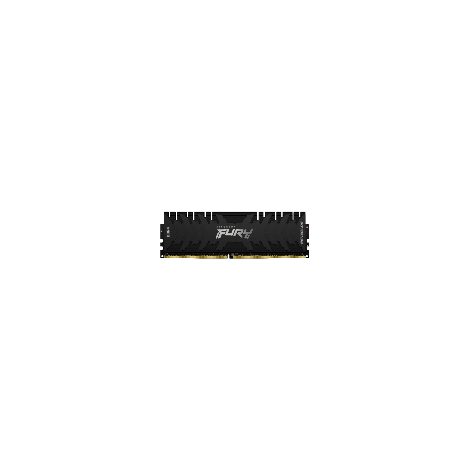 Модуль пам'яті для комп'ютера DDR4 8GB 3200 MHz RenegadeBlack Kingston Fury (ex.HyperX) (KF432C16RB/8)