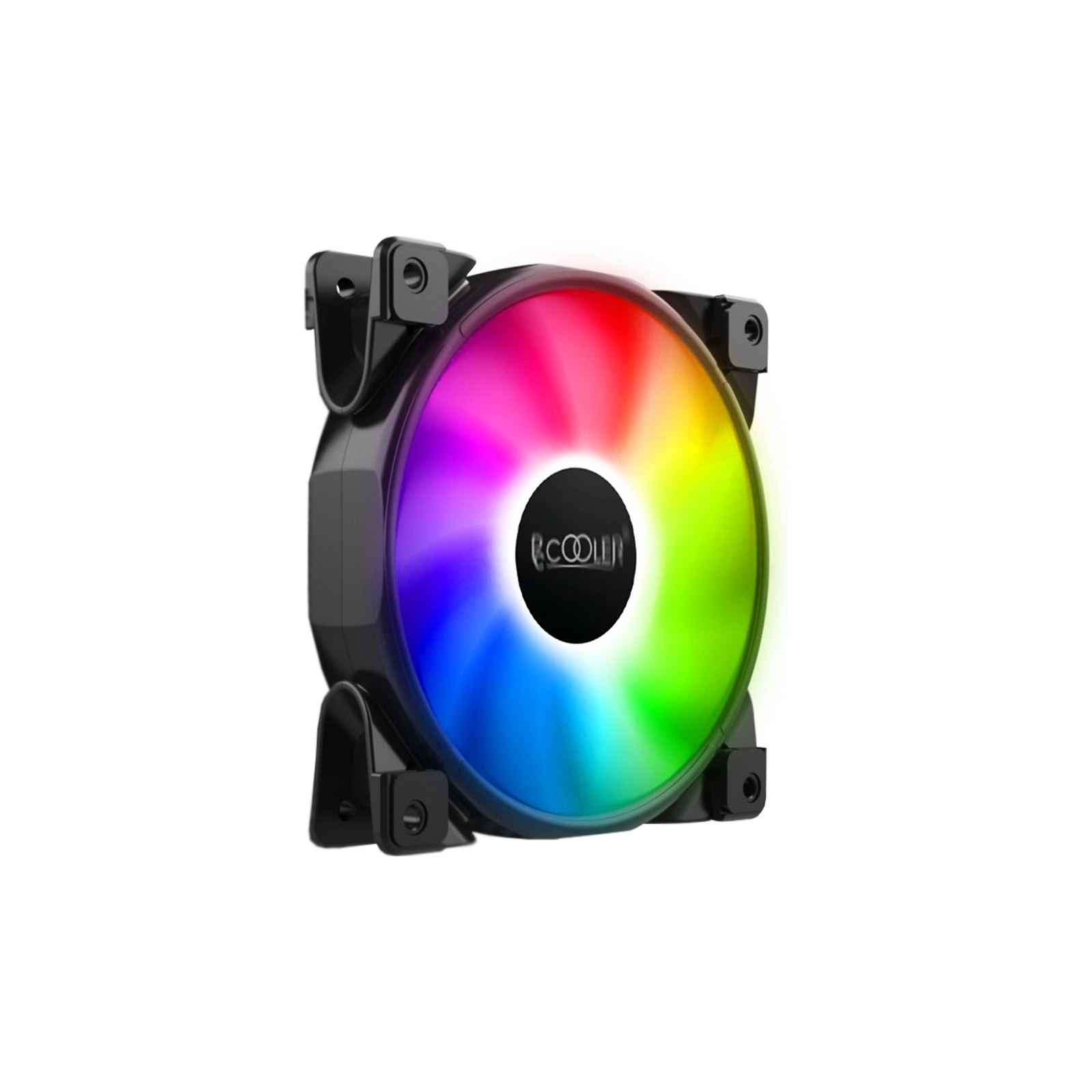 Кулер до корпусу PcСooler Halo Fixed Color Fan зображення 2