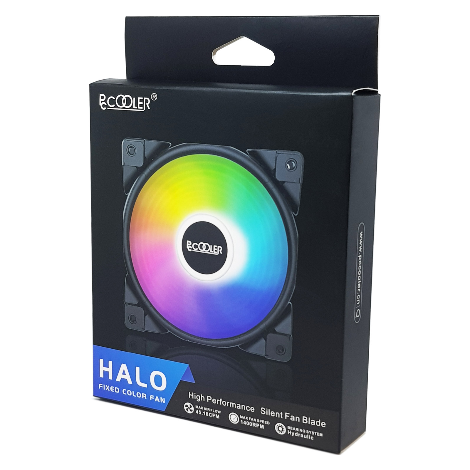 Кулер до корпусу PcСooler Halo Fixed Color Fan зображення 6