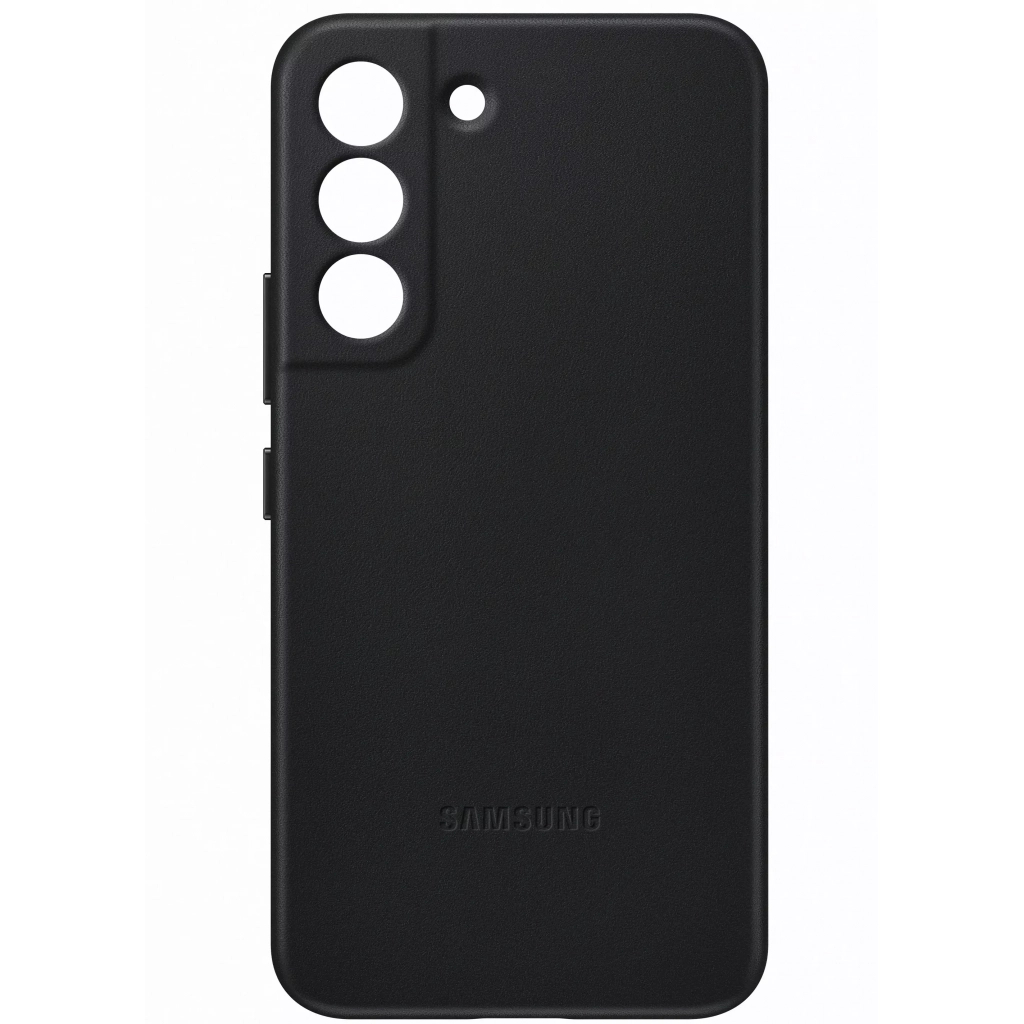 Чохол до мобільного телефона Samsung Leather Cover Galaxy S22 Black (EF-VS901LBEGRU) зображення 2
