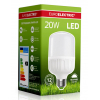 Лампочка EUROELECTRIC Plastic 20W E27 4000K 220V (LED-HP-20274(P)) изображение 2