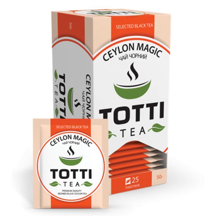 Чай TOTTI Tea 2г*25 пакет Магия Цейлона (tt.51505)