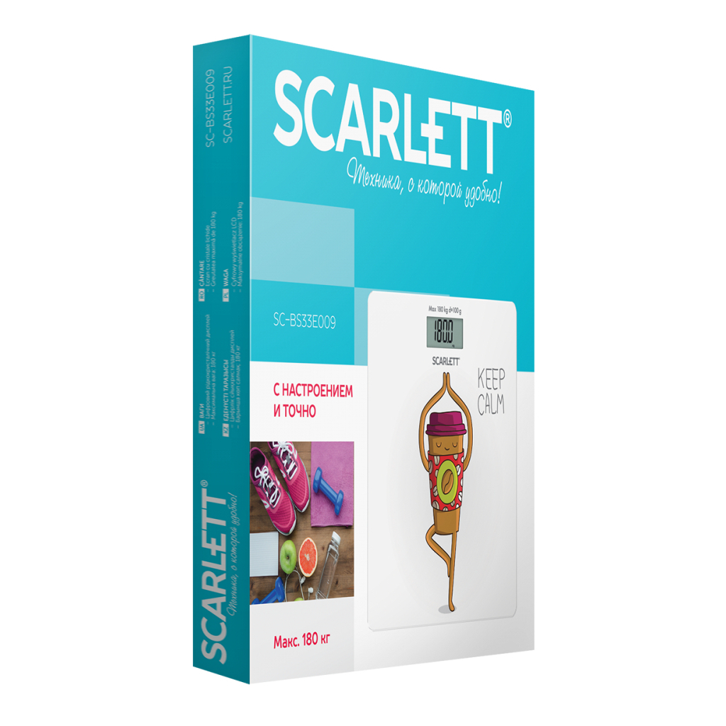 Весы напольные Scarlett SC-BS33E009 изображение 2