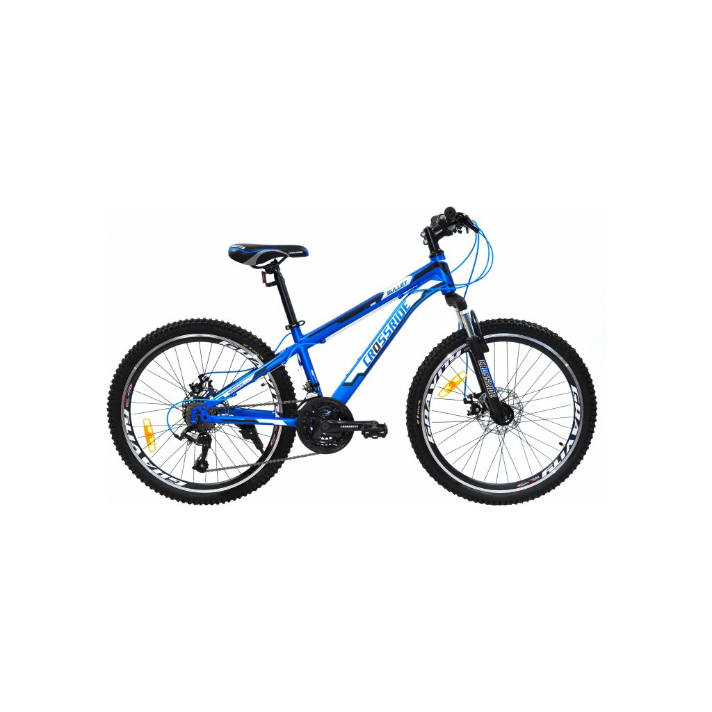 Велосипед Crossride Bullet 24" рама-14" St Blue (0262-140-2)
