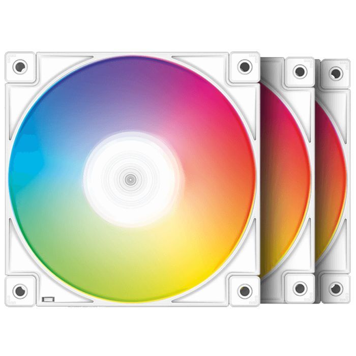 Кулер для корпуса Deepcool FC120 white 3 in 1