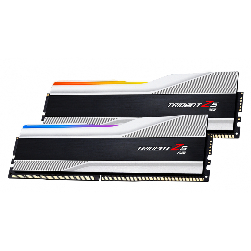 Модуль пам'яті для комп'ютера DDR5 32GB (2x16GB) 5600 MHz Trident Z5 RGB Silver G.Skill (F5-5600J3636C16GX2-TZ5RS) зображення 4