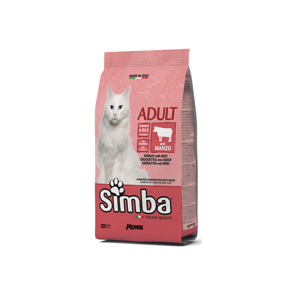 Сухий корм для кішок Simba Cat яловичина 400 г (8009470016001)