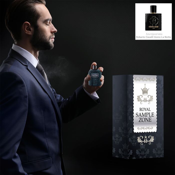 Парфюмированная вода Royal SZ SZ1720 альтернатива Roberto Cavalli Uomo La Notte 50 мл (489315741443) изображение 2